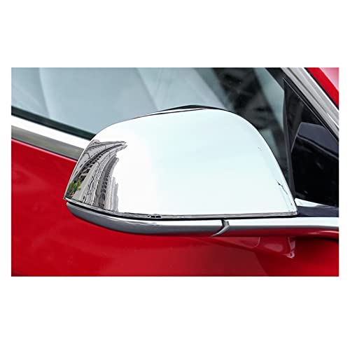 Coques de rétroviseur chrome pour Tesla Model Y 2020-2021 - 2