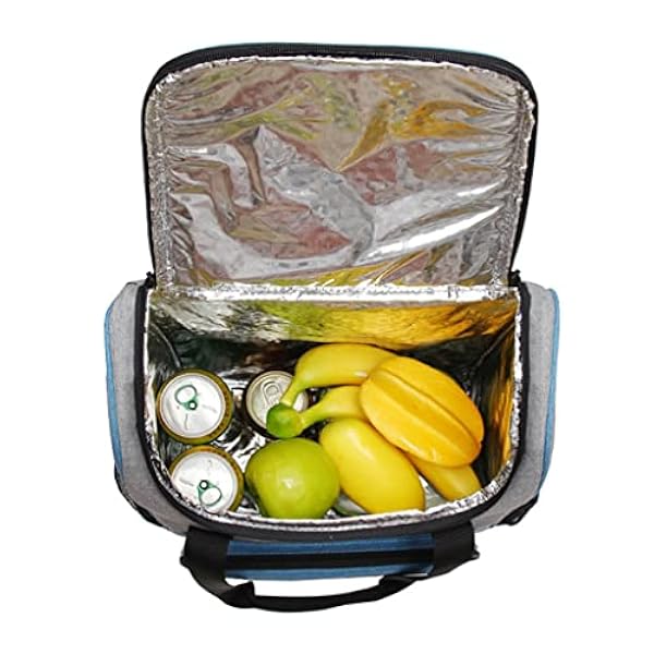 N/A lunchväska stor kapacitet aluminiumfolie isoleringspåse rött vin kall is väska multifunktionell picknickryggsäck (färg: 3-pack, storlek: 29 x 15 x 39 cm)