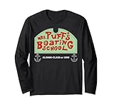 Spongbob Mrs. Puff's Boating School Sign Long Sleeve T-Shirt Long Sleeve T-Shirt