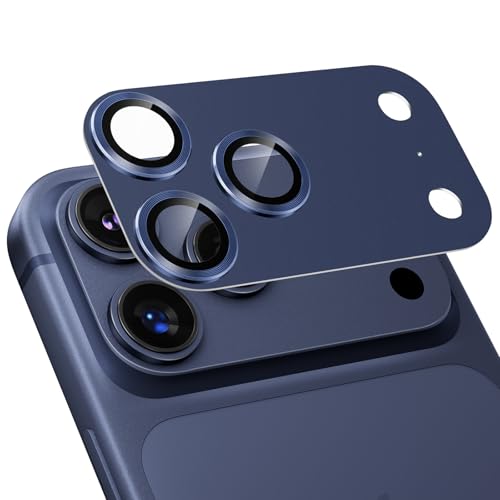 Podick �����Y�J�o�[ iPhone 17Pro �p �J�����t�B���� �S�ʕی� �A���~������ �����K���X ���h�~ �����Y�ی� �ϏՌ� �A�C�t�H��17�v�� �p �J�����ی� �����ߗ� ������� �I�o�I�[�o�[�h�~ �J���������Y�v���e�N�^�[ �f�B�[�v�u���[