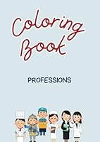 Coloring book Professions (Portuguese Edition) B0F66GFW1K Book Cover