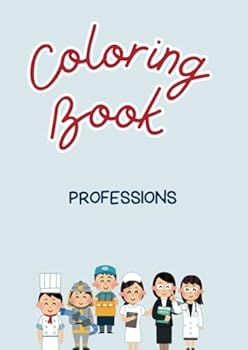 Paperback Coloring book Professions (Portuguese Edition) [Portuguese] Book
