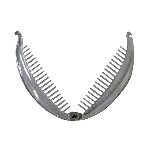 Set Of Two Clear 3.5 Inch Mini Banana Clip Hair Clincher #TOP1