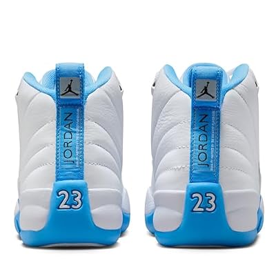 Kids Air Jordan 12 Retro 'White/University Blue'
