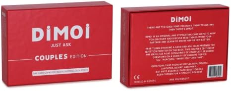 DIMOI Couples Game: 144 cards to spark great conversations and deepen the connexion between you - Couple Gift Idea