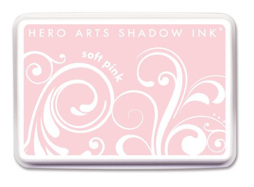 Hero Arts Rubber Stamps Shadow Ink, Soft Pink,