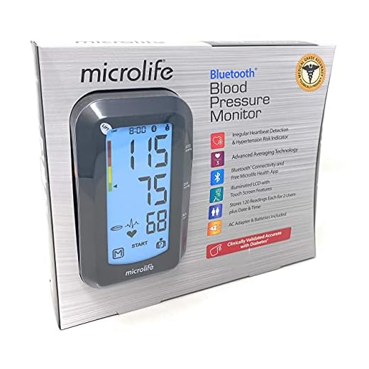 Costco Microlife Bluetooth Upper Arm Blood Pressure Monitor with Irregular Heartbeat Detection Bluetooth Connectivity and Free Microlife Health App
