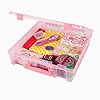 ArtBin 6955RK Super Satchel 1-Compartment Box, Art & Craft Organizer, 1-Pack, Translucent Blush #1