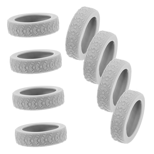 8pcs Silicone Wheel Covers for Luggage Durable Travel Protectors for Suitcase Wheels Noise Reduction Enhanced Durability Fits Wide