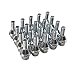 20pcs 611-005 6511051AA Wheel Lug Bolts M12x1.25 Upgrade 19mm Hex Length 28mm for 14-23 Jeep Cherokee