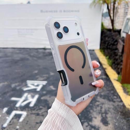 Coque iPhone 16e noire en silicone transparent et magnetique rigide