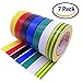 Produktbild Saconell Isolierband, 7 Stück, bunt, 0,6 Zoll, 15 m, elektrisches Klebeband, PVC, elektrisches Klebeband, 15 m