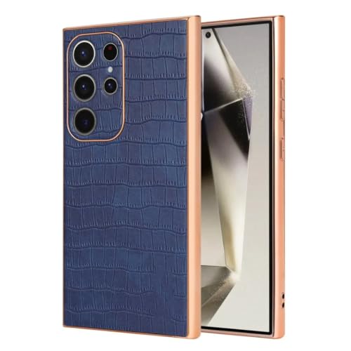 Coque antichoc Samsung S22 rigide avec dos aluminium bleu anti-rayures