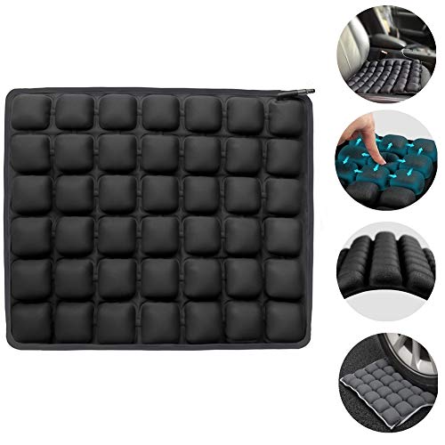 Haerniubi Seat Cushion Air/Water Inflatable Chair Pad for Wheelchair, Office Chair, Cars, Home