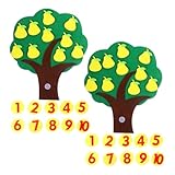 Vielseitiges lernwerkzeug: ideal sowohl für kindergartenklassen als auch für den heimunterricht, unterstützt eine vielzahl von lernaktivitäten, kindergartenmathematik und mathematikmanipulationen im vorschulalter