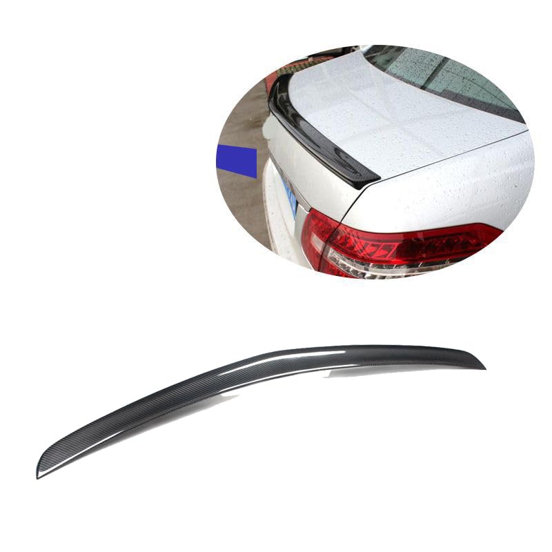 Spoiler Arrière Mercedes W212 en Carbone Véritable pour Look AMG Épuré