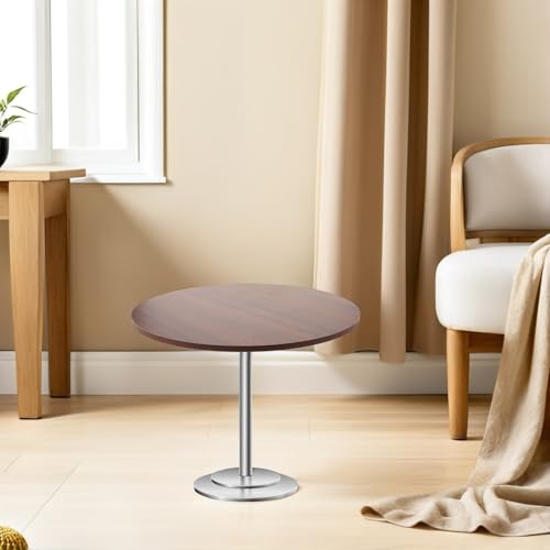 Plateau de table rond en bois 16,7 pouces surface robuste coiffeuse - 7