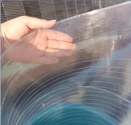 Plaque Polycarbonate Flexible 0.5x4m Transparente pour Serre et Abri