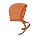 Produktbild Cosilana Baby Häubchen / Mütze, Größe 62/68, Farbe Orange Melange, Wollfleece 100% Schurwolle kbT