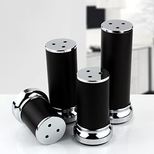 gazechimp 4 Peças de Mobília de Liga Leve, Mesas, Pés, Sofá, de