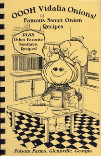 Spiral-bound Oooh Vidalia Onions: Famous Sweet Onion Recipes Book