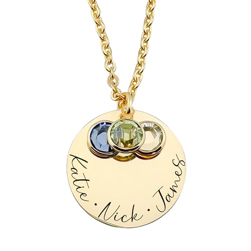 Birthstone-Necklace-for-Mom-1-to-6-Kids-Names-and-Birth-Month-Stones-Custom-Family-Jewelry-for-Women-Personalized-Mothers-Day-Gift-for-Wife-Girlfriend-Grandma-18k-Gold-Plated