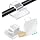 100PCS Cable Clips, Abnii Adhesive Wire Clips Cord Organizer, Clear Large | Strong for Christmas Lights, String Lights, Fairy Lights, Dash Cam, Wall, Desk, Outdoor Cable Staples Management Clips