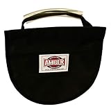 Amber Athletic Gear Unisex Adult Discus Carry Bag with Strap for One Implement, Black, Nicht zutreffend