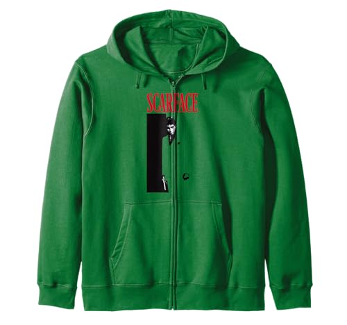 Scarface Original Movie Poster Zip Hoodie