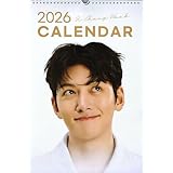 チチャンウク グッズ 大判 壁掛け カレンダー 2026年 (令和8年) + カレンダーステッカーセット