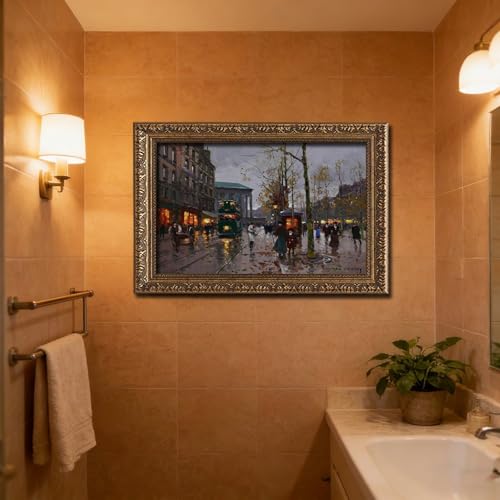 Toile Paris Boulevard de la Madeleine déco murale bureau chic - 6