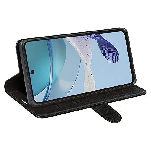 Capa Capinha Carteira Para Motorola Moto G53 5g Tela De 6.5 Case Flip Couro (Preta)