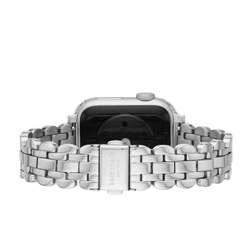 kate spade new york Stainless Steel Bracelet Band for 38/40 mm Apple Watch® Silver One Size by kate spade new york - Image 8