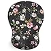 ErgoComfort Gel Wrist Rest Mouse Pad-Ergonomic Office Mousepad with Wrist Support-Non-Slip, Design Desk Accessories Mat for Home&Game Decor (08Floral Brust)