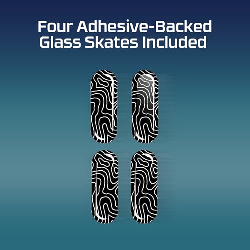 Glass Skates - Premium Skates for Haste Series Mice - Mouse gaming - Immagine 5