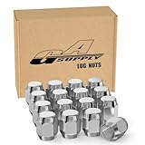 GAsupply M12 x P1.5 ホイールナット テーパー座60° 長さ28mm 21HEX マツダ/ダイハツ/三菱にに対応 ラグナット スチール製 16個セット