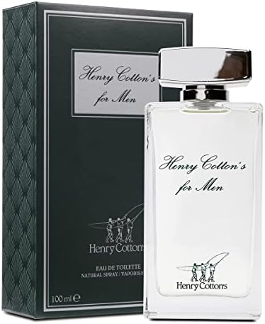 HENRY COTTON’S | Eau de Toilette – Profumo Uomo Herry Cotton’s, con Fragranza Fresca, Legnosa ed Elegante, Made in Italy, 100 ml