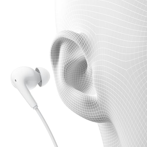 Image of Edifier P230 USB-C Wired Earphones, Hi-Res Audio, 12.4mm Dynamic Driver, IP54 Water Resistant -White