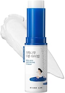 ROUND LAB Birch Juice Icy Cooling Eye Stick – Depuffing Glow Booster Balm for Puffy Eyes, Dark Circles, Fine Lines | On-the-Go Moisturizer | Korean Skincare | 0.35 oz