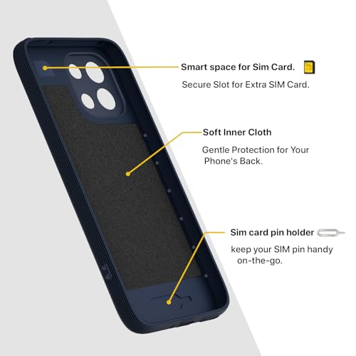 Image of Outlouders Back Cover for OnePlus Nord 6 5G | Full Camera Protection | TPU Soft Flexible Shockproof Bumper Case (Blue)