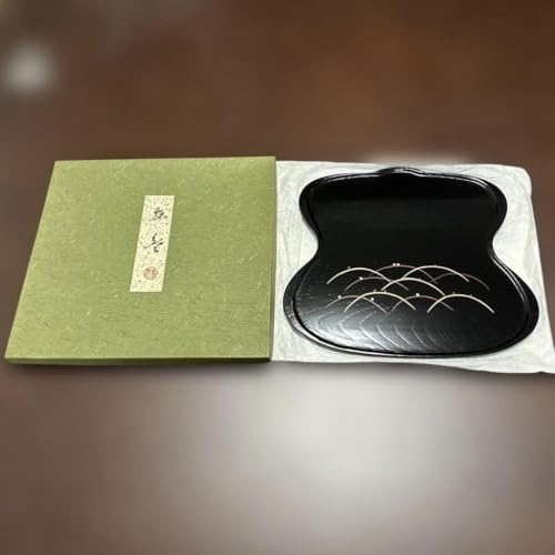 象彦 蒔絵 梨地 お盆 金彩 最高級 漆 金 京都 漆芸 漆芸 【公式通販】