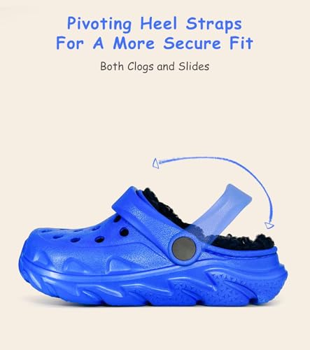 Image of Toddler Kids Clogs for Boys Girls Comfortable Slip on Sandals Beach Pool Slipper