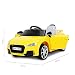 Playkin AUDI TT AMARILLO - Coche electrico niños bateria 12V con mando...