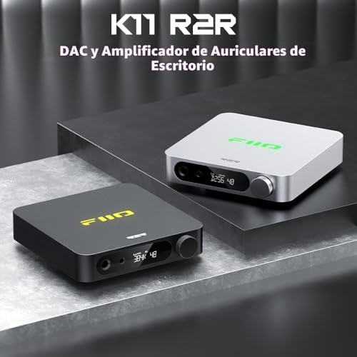 Miniatura 2 de Fiio K11 Compact Desktop R2r Arquitectura Dac Y Amplificador De Auriculares Negro