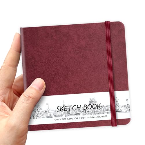 Carnet de croquis papier épais 150g qui ne transperce pas pour dessin et peinture