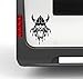 Pegatina Promotion Wohnmobil Wohnwagen Aufkleber Wikinger mit Helm Typ2 ca 25cm Sticker Autoaufkleber