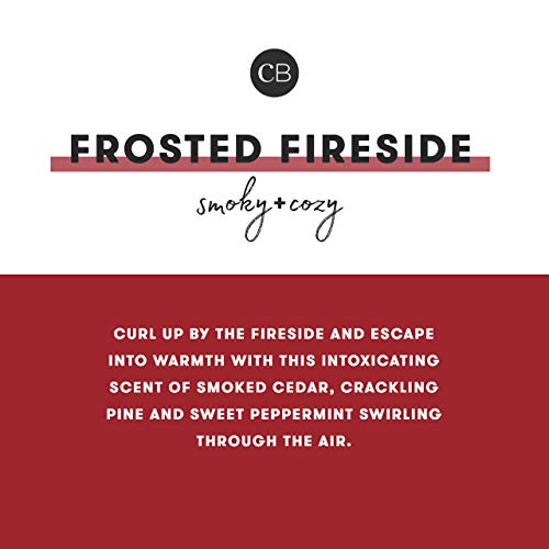 Capri Blue Glam Candle - Luxury Aromatherapy Candle - 19 Oz - Frosted Fireside #TOP2