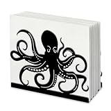 SUPERDANT Octopus Napkin Holder for Tables Animal Iron Napkin Holder Openwork Design Napkin Holders Ocean Theme Napkin Stand Practical Decoration for Kitchen Countertop Restaurant