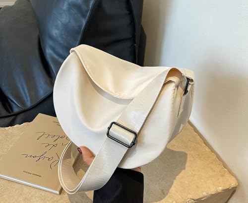 2025 Sporty Chic Dumpling Hobo Bag - Lightweight Nylon Crossbody Purse for Women2