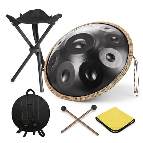 Handpan Drum D Minor 22 Inch Steel Hand Pan 432Hz 440Hz miniatura 1